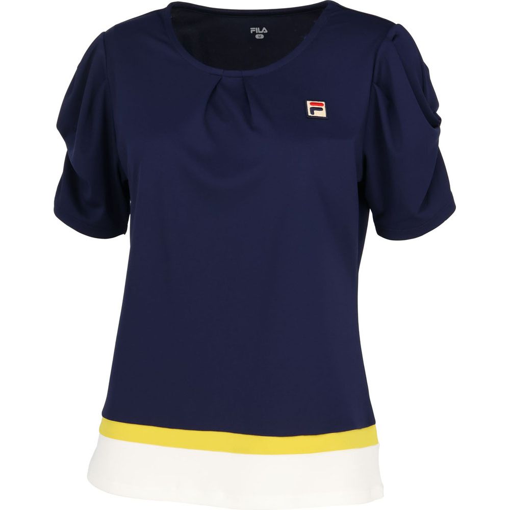 フィラ FILA テニスウェア レディース ゲームシャツ VL2697 2023FW｜kpi24｜06