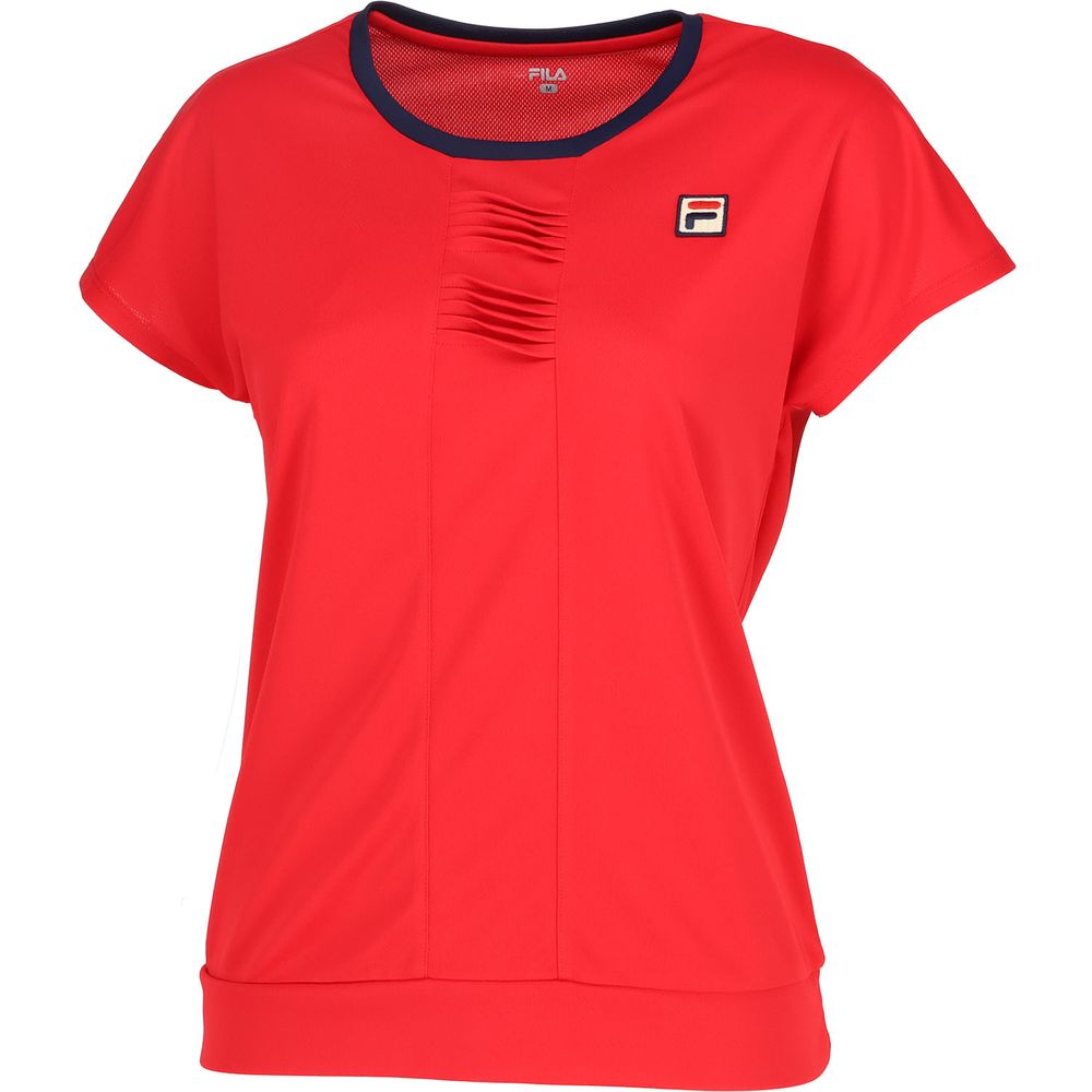 フィラ FILA テニスウェア レディース   ゲームシャツ VL2820 2024SS｜kpi24｜03