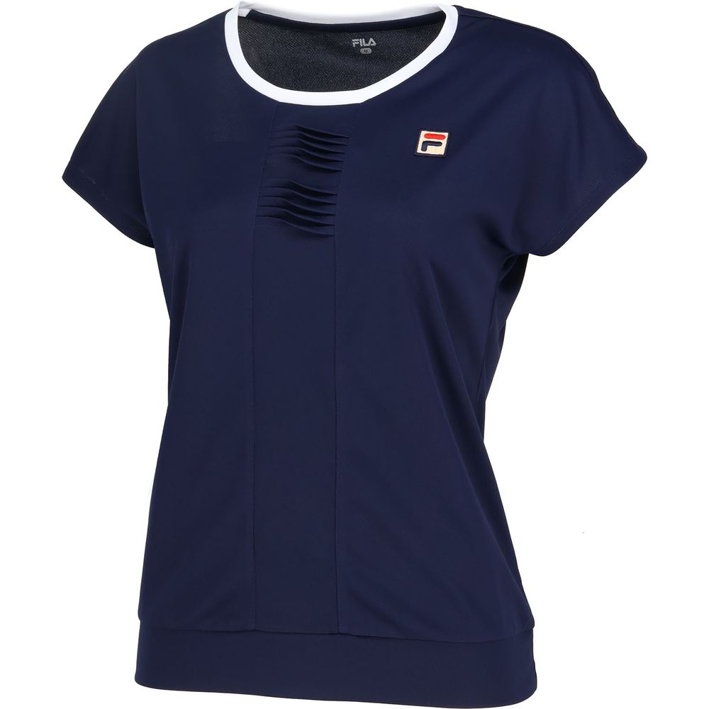 フィラ FILA テニスウェア レディース   ゲームシャツ VL2820 2024SS｜kpi24｜04