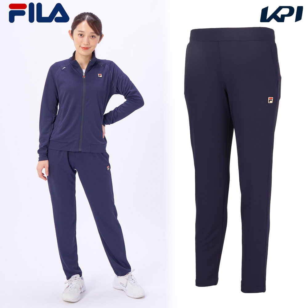 フィラ FILA テニスウェア レディース   ロングパンツ VL2837 2024SS｜kpi24