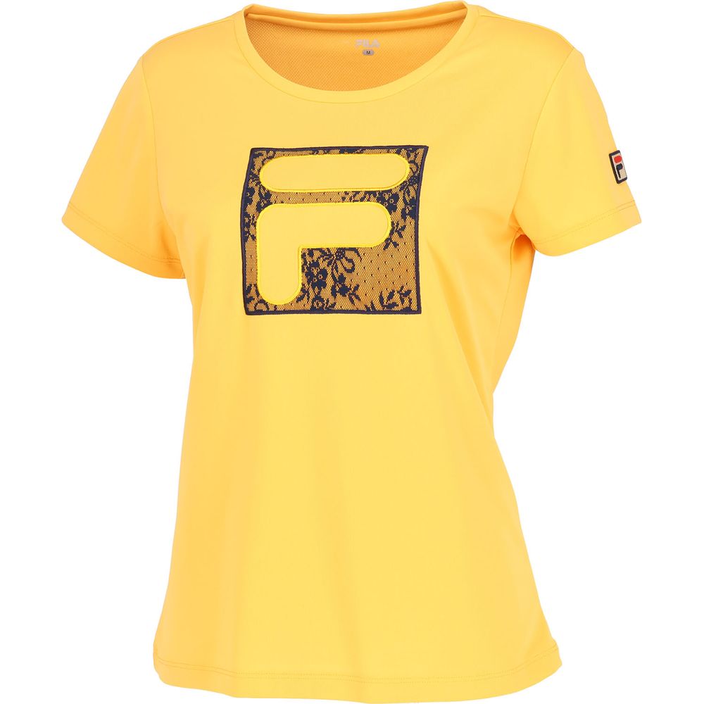FILA（フィラ） テニスウェア レディース アップリケTシャツ VL2840