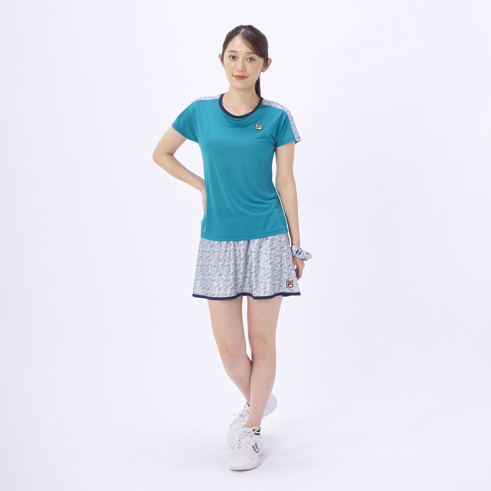 ☆FILA☆ Tシャツとスカートセット Mサイズ☆テニスウェア☆ フィラ FILA テニスウェア レディース グラフィックTシャツ