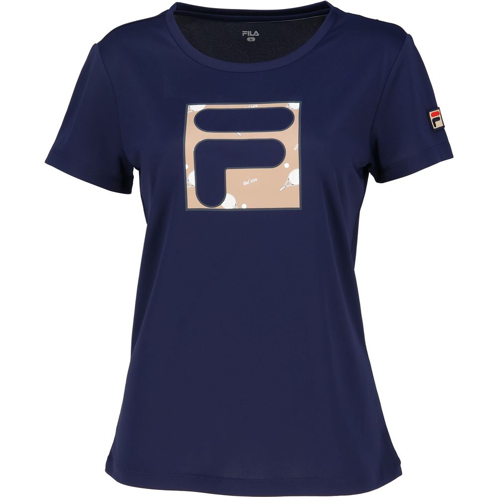 FILA（フィラ） テニスウェア レディース グラフィックTシャツ VL2941