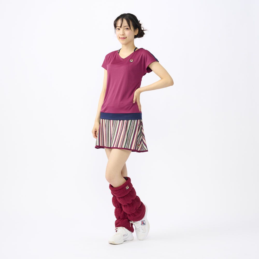 『即日出荷』「別注数量限定」フィラ FILA テニスアクセサリー レディース レッグウォーマー KPI限定モデル VL9298 2023FW | FILA | 08