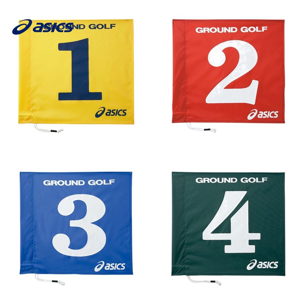 アシックス asics グラウンドゴルフ設備用品  旗 1色タイプ GGG065｜kpi24