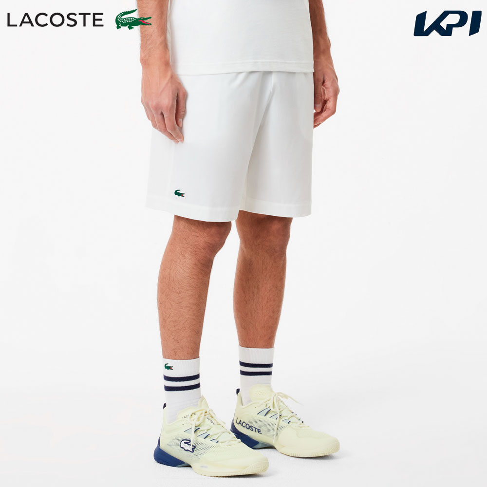 ラコステ LACOSTE テニスウェア メンズ   ウルトラドライトレーニングテニスショーツ GH7452-99-001 2024FW 9月下旬発売予定※予約