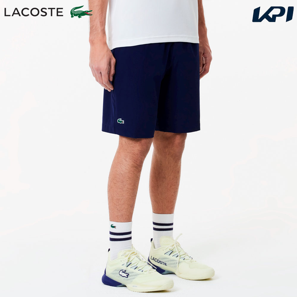 『即日出荷』ラコステ LACOSTE テニスウェア メンズ   ウルトラドライトレーニングテニスショーツ GH7452-99-166 2024FW