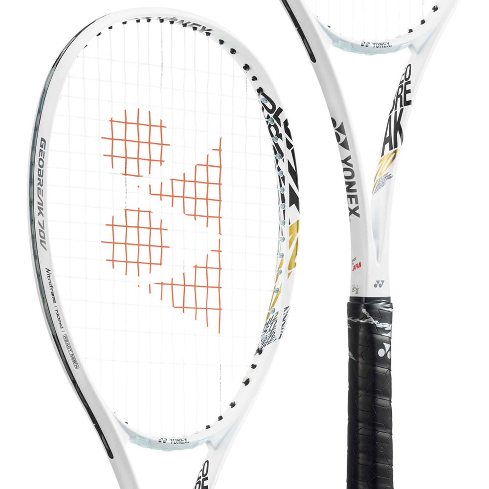 YONEX GEOBREAK70V 白 × 金 UL1 Yonex Power Cushion Strider Flow Badminton Shoes Unisex Wide Fit