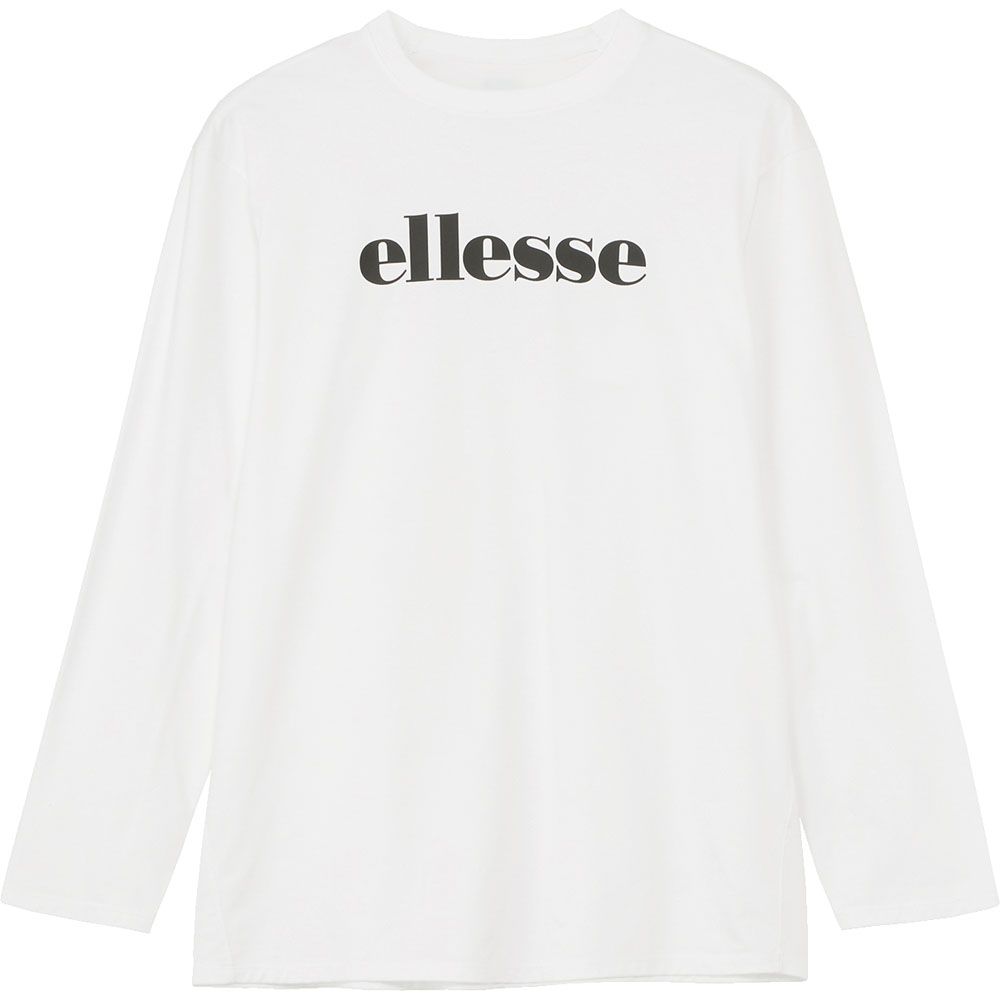 エレッセ Ellesse テニスウェア ユニセックス ハイゲージロングスリーブロゴティ EU123102 2023FW