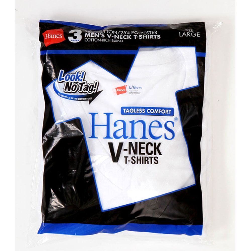 ヘインズ Hanes マルチSPウェア メンズ 赤ラベルクールネックTシャツ 3P HM2135G-010 2017SS | Champion | 01
