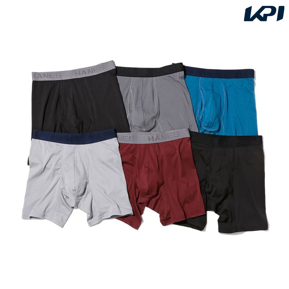 Hanes カジュアルウェア メンズ 1P BOXER COMFORT FLEX FIT ボクサーブリーフ HM6EQ101 2020FW｜kpi24