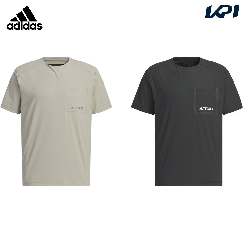 アディダス adidas アウトドアウェア メンズ   ナショナル ジオグラフィック 半袖Tシャツ JMT97 2024SS