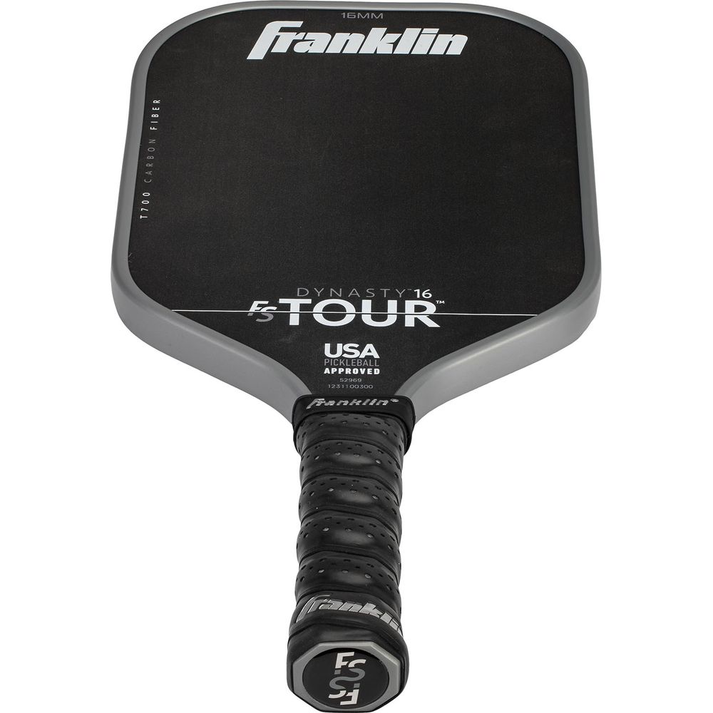 ピックルボールパドル  Franklin フランクリン FS Tour Dynasty 16mm Gray 52969_3
