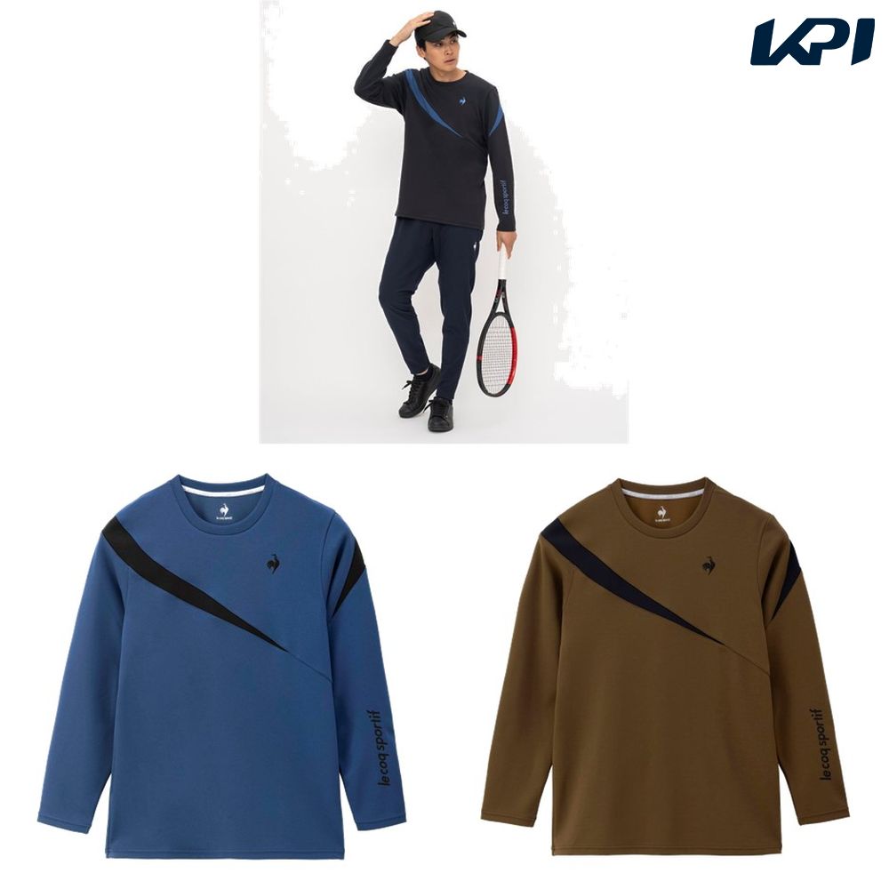 ルコック le coq sportif テニスウェア メンズ   ライトスウェットシャツ LN4FLT12M 2024FW