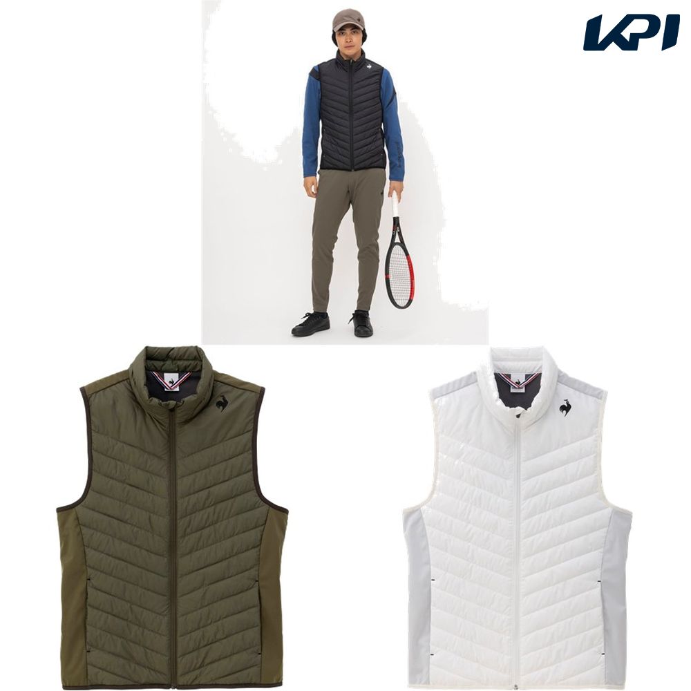 ルコック le coq sportif テニスウェア メンズ   パディングベスト LN4FVE50M 2024FW