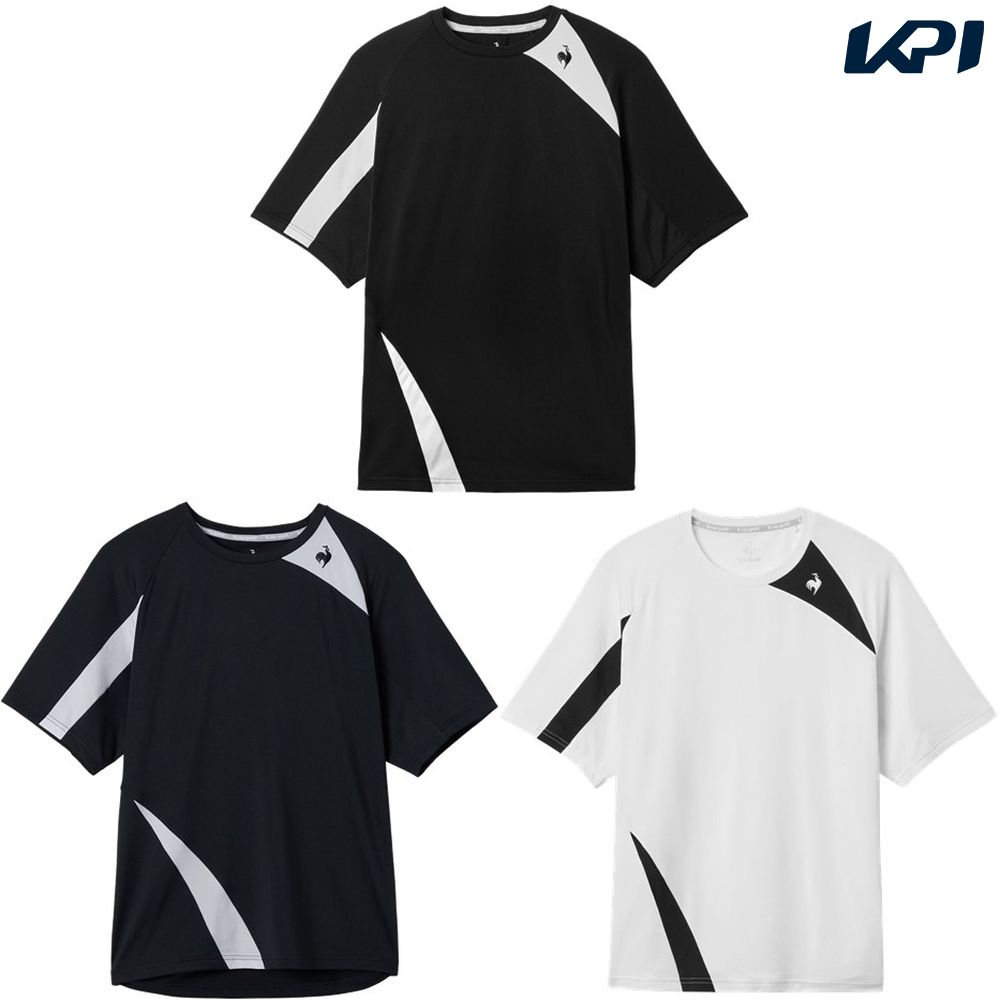 ルコック le coq sportif テニスウェア メンズ   半袖ゲームシャツ LN5FHT13M 2025FW