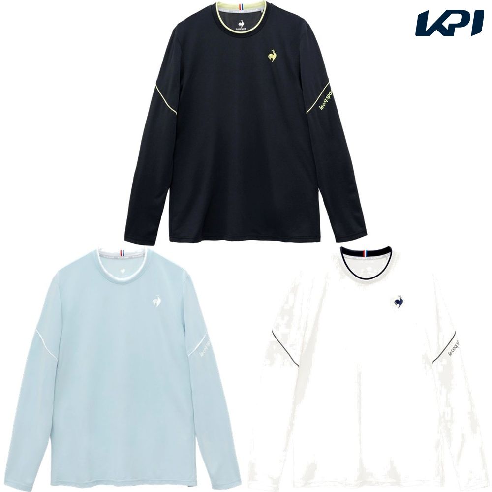 ルコック le coq sportif テニスウェア メンズ   プラクティス長袖シャツ LN5SLT50M 2025SS