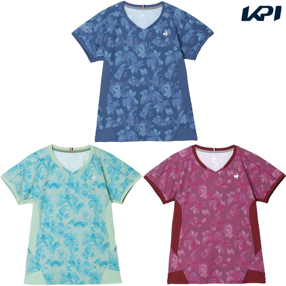 ルコック le coq sportif テニスウェア レディース   Aile forme ゲームシャツ LN6FHT30L 2026FW