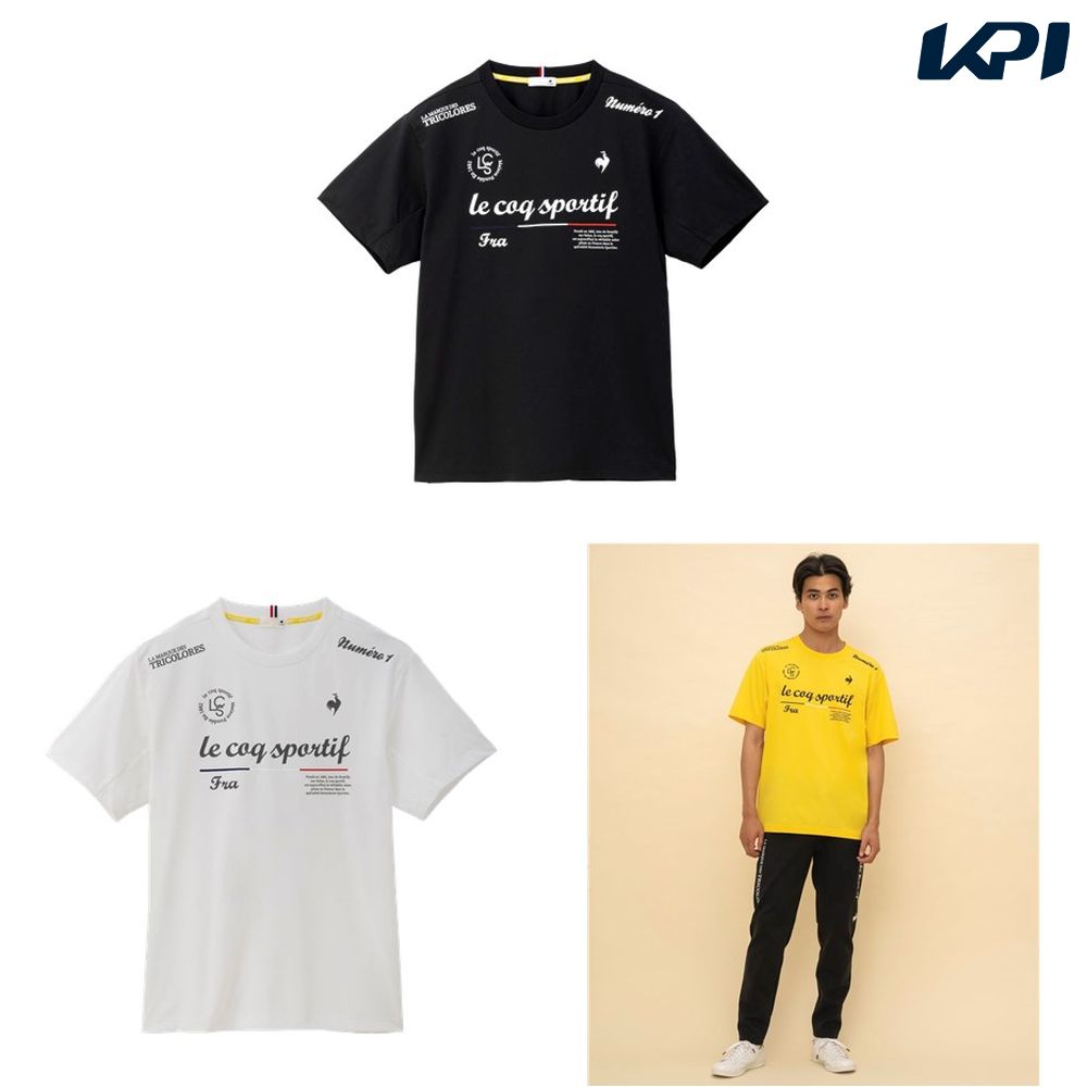 ルコック le coq sportif 健康・ボディケアウェア メンズ   ヘランカ半袖Ｔシャツ LT4FHT03M 2024FW