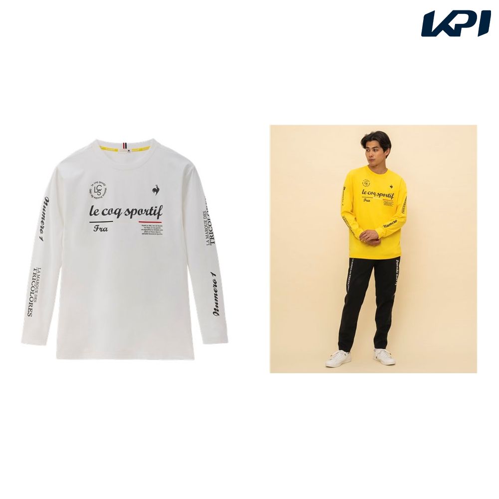 ルコック le coq sportif 健康・ボディケアウェア メンズ   ヘランカ長袖Ｔシャツ LT4FLT01M 2024FW