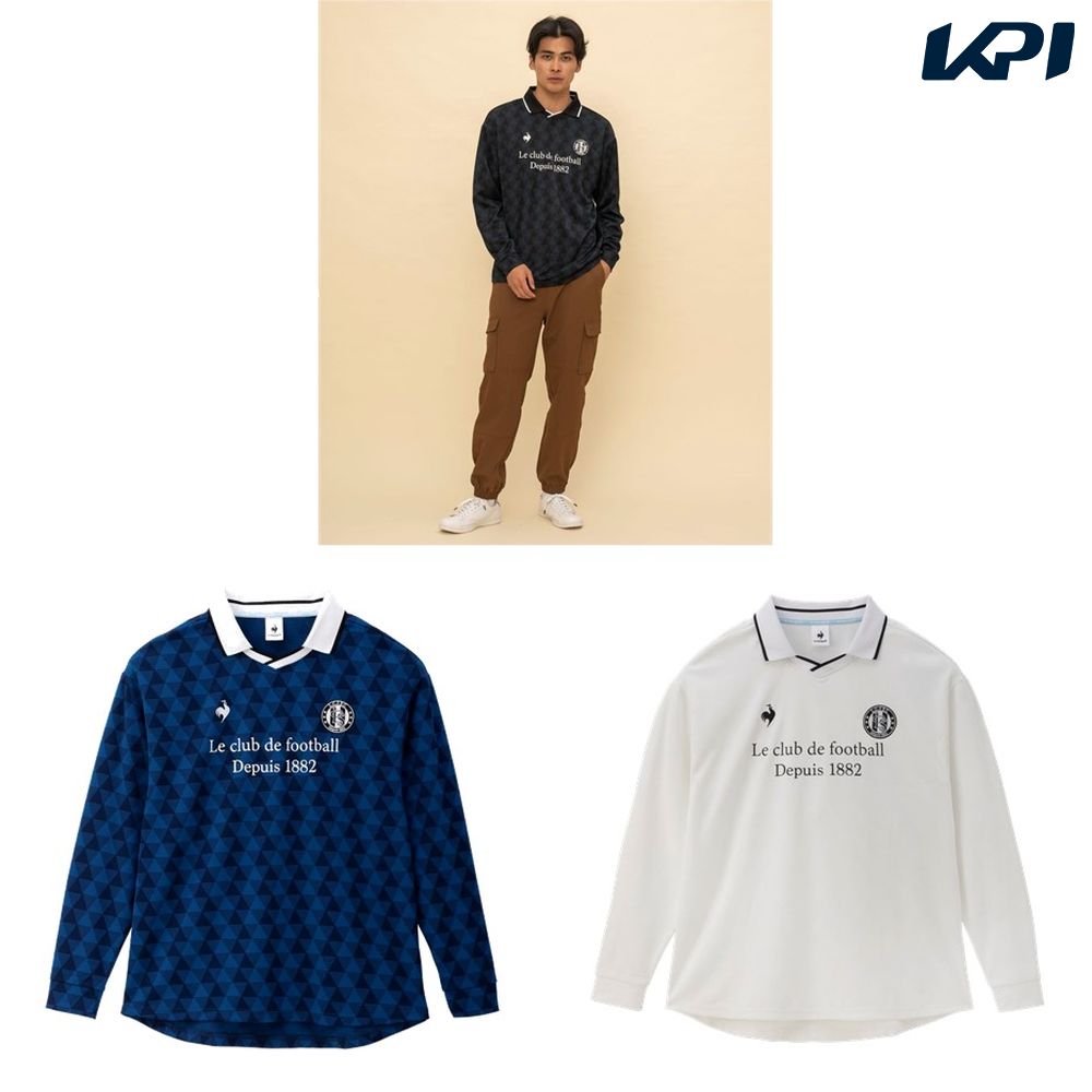 ルコック le coq sportif 健康・ボディケアウェア メンズ   ジャガードゲームシャツ LT4FLT02M 2024FW