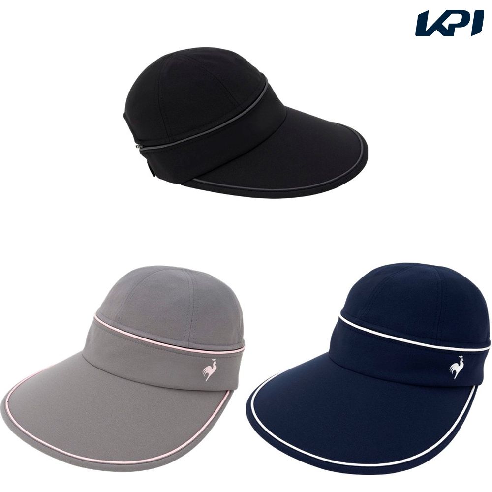 ルコック le coq sportif フィットネスキャップ・バイザー レディース   2WAYバイザー LT5SCP50L
