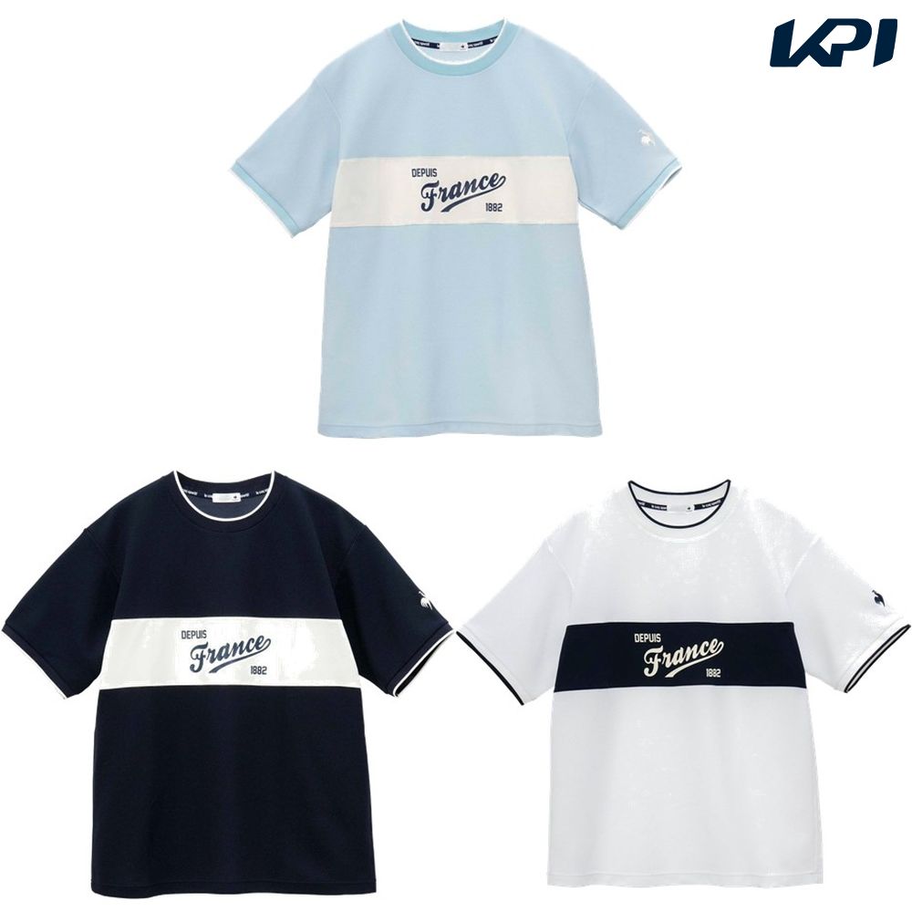 ルコック le coq sportif フィットネスウェア メンズ   ヘランカサンスクリーン半袖Ｔシャツ LT5SHT06M 2025SS