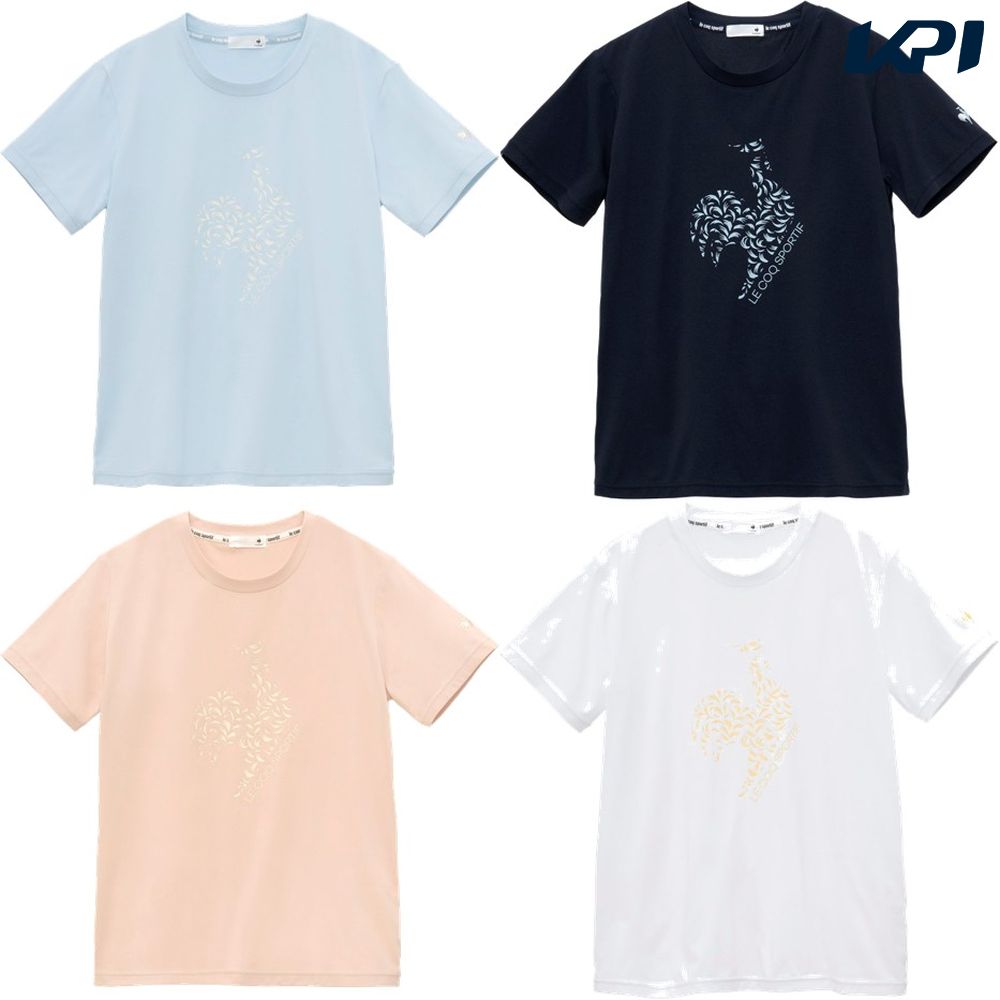 ルコック le coq sportif フィットネスウェア レディース   サンスクリーン半袖Ｔシャツ LT5SHT07L 2025SS