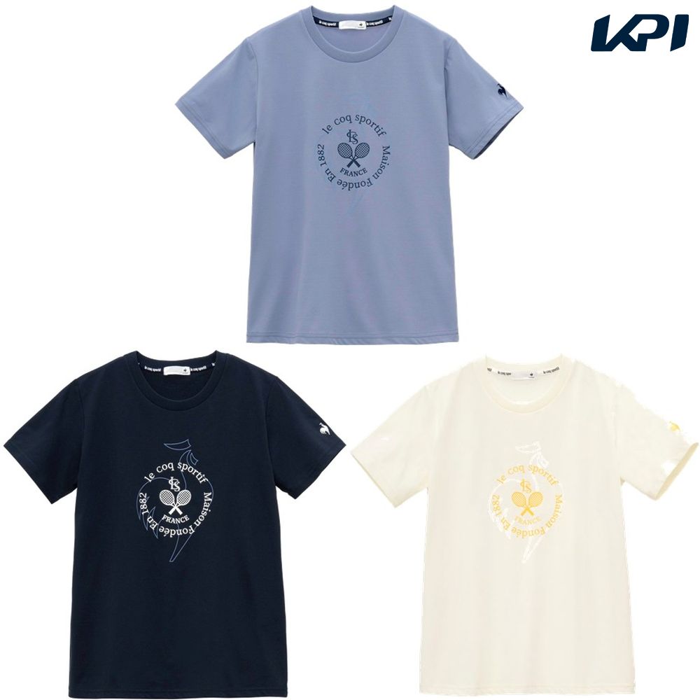 ルコック le coq sportif フィットネスウェア レディース   ヘランカサンスクリーン半袖Ｔシャツ LT5SHT11L 2025SS