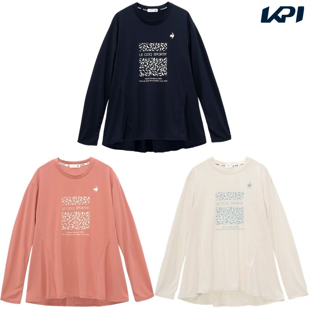 ルコック le coq sportif フィットネスウェア レディース   サンスクリーン長袖Ｔシャツ LT5SLT01L 2025SS