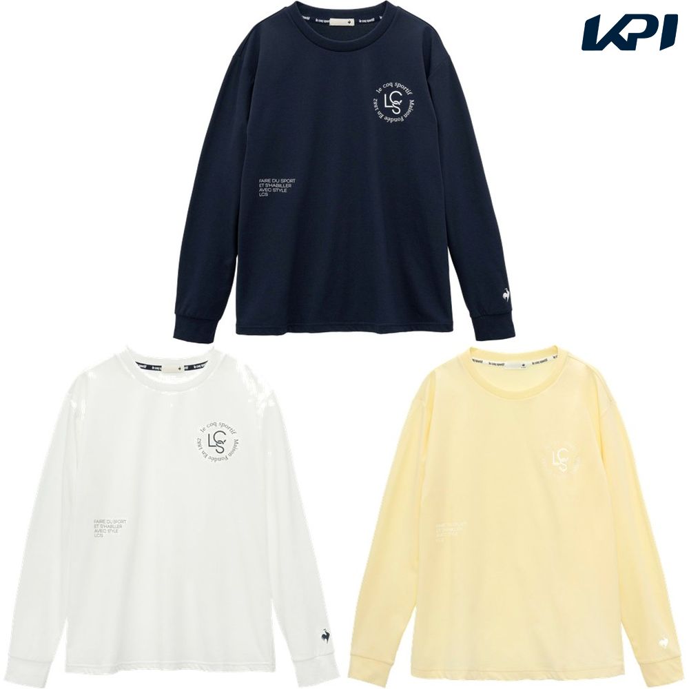 ルコック le coq sportif フィットネスウェア レディース   ヘランカサンスクリーン長袖Ｔシャツ LT5SLT05L 2025SS
