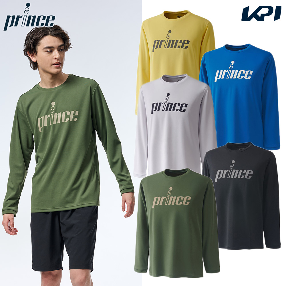 プリンス Prince テニスウェア メンズ   ロングスリーブシャツ MA5002 2025FW