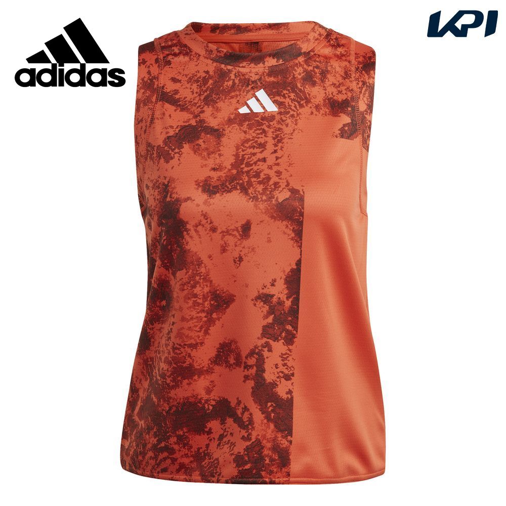 アディダス adidas テニスウェア レディース パリ HEAT. RDY マッチ タンクトップ RG タンクトップ ローランギャロス ROLAND GARROS MKI89 2023SS