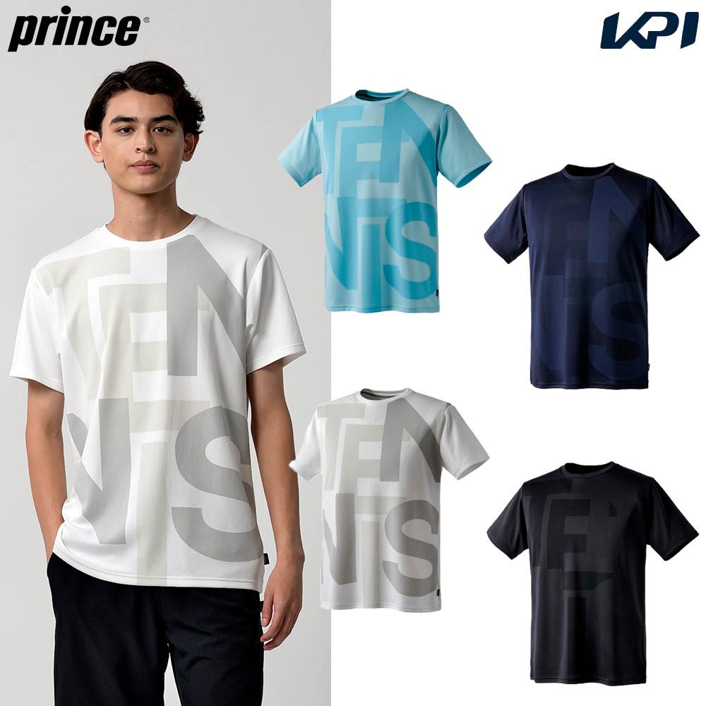 プリンス Prince テニスウェア メンズ   Ｔシャツ MS4001 2024SS｜kpi24