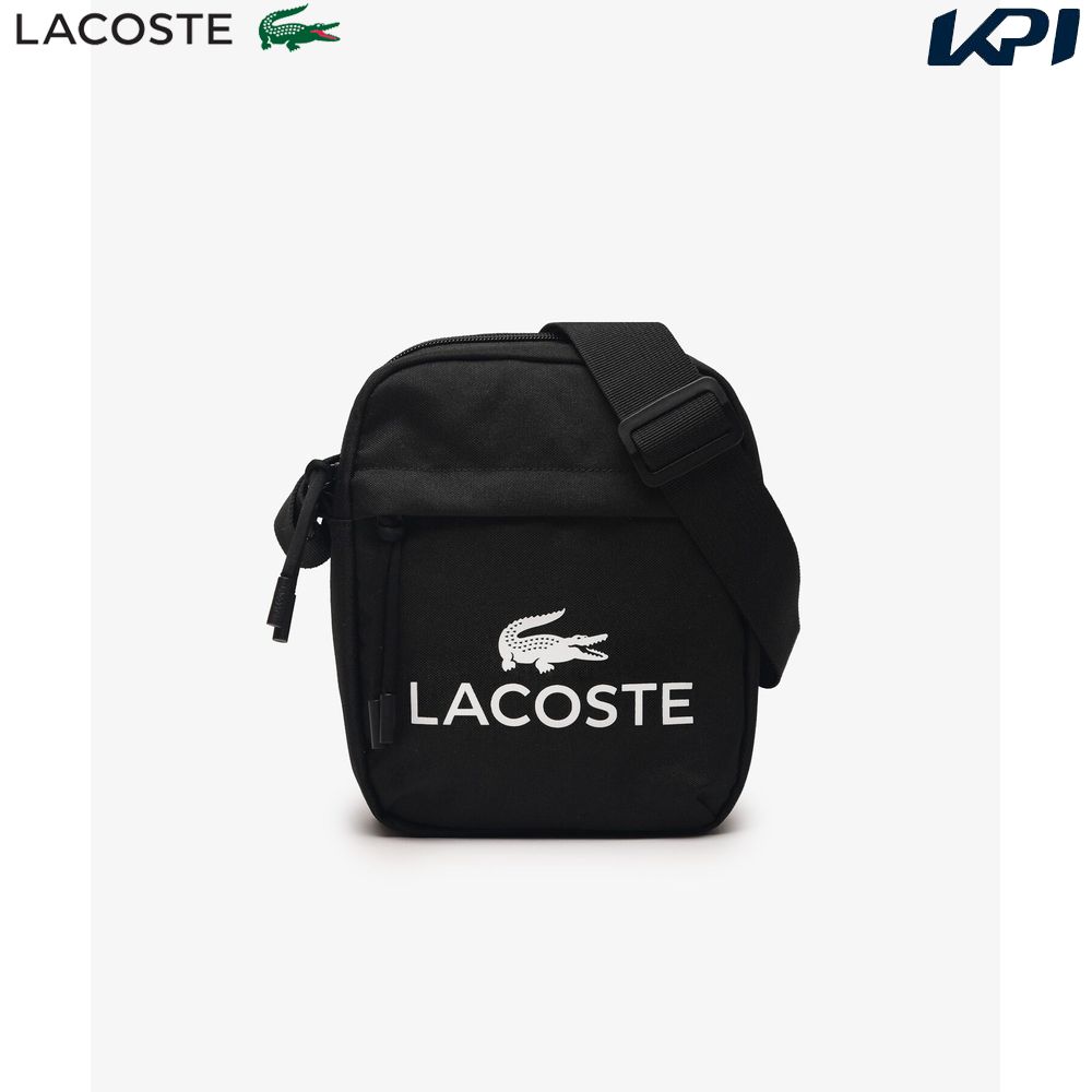 ���R�X�e LACOSTE �e�j�X�o�b�O�E�P�[�X    VERTICAL CAMERA BAG �u���b�N NU5181ZT-000�u�^�I���L�����y�[���Ώہv�w�����o�ׁx