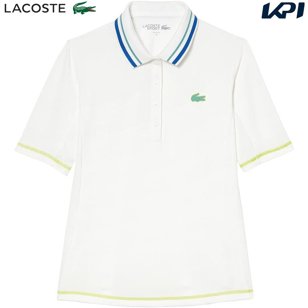 ラコステ LACOSTE テニスウェア レディース ポロシャツ PF4842-99-70V 2023SS  『即日出荷』