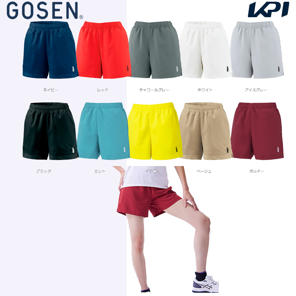テニスウェア ゴーセン ハーフパンツ レディース (gosen)の人気商品・通販・価格比較