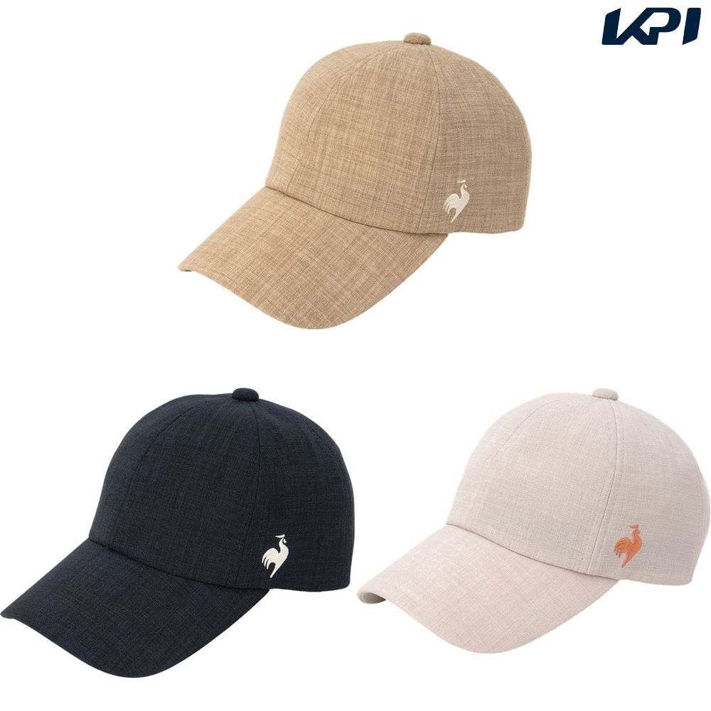 ルコック le coq sportif マルチSPキャップ・バイザー ユニセックス   リネンライクキャップ QMAXJC12