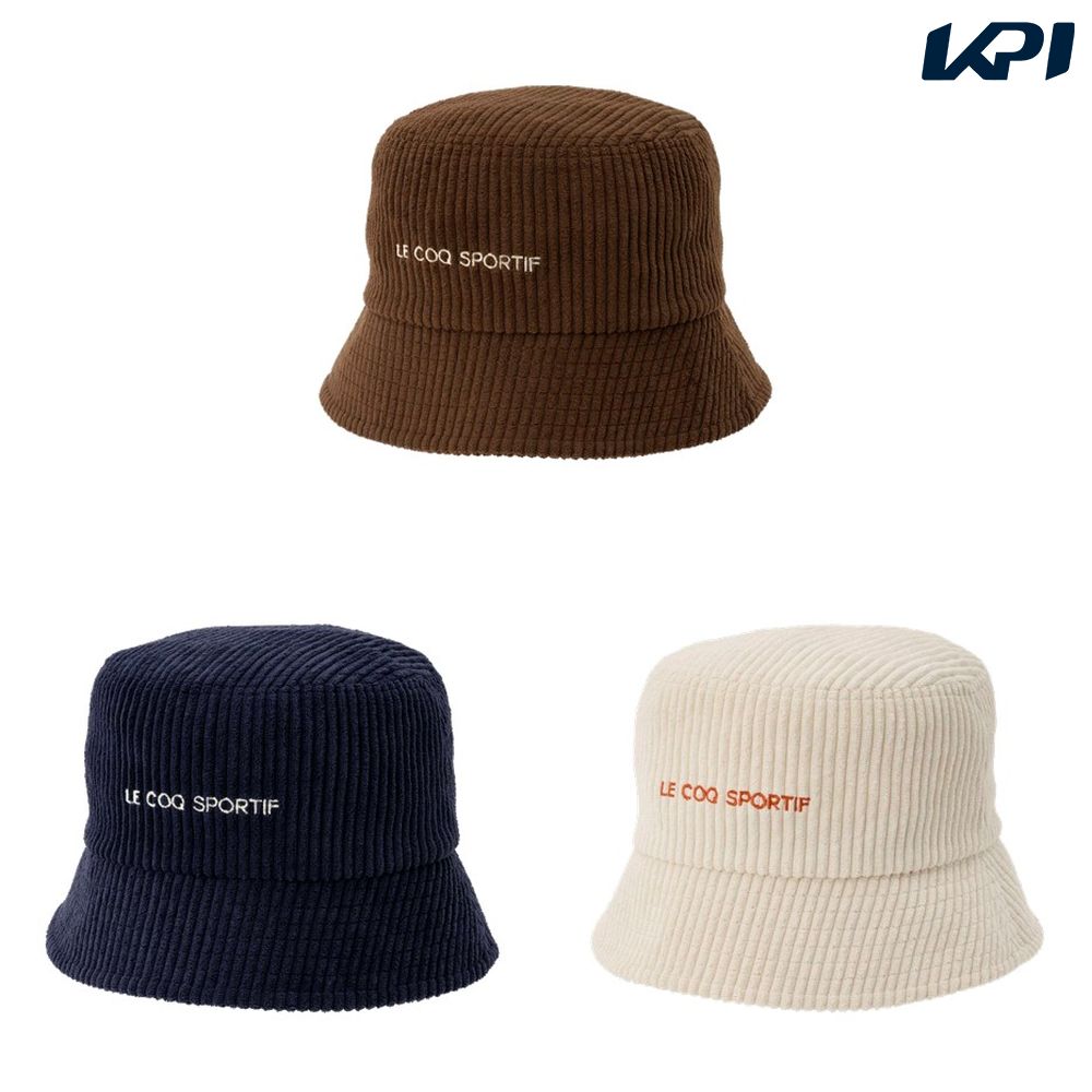 ルコック le coq sportif マルチSPキャップ・バイザー    コーデュロイハット QMAYJC51