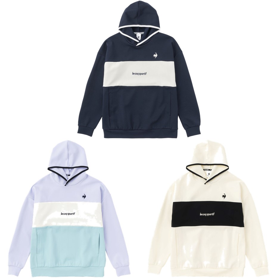 ルコック le coq sportif フィットネスウェア メンズ ヘランカフーディジャージジャケット QMMVJF01 2023SS