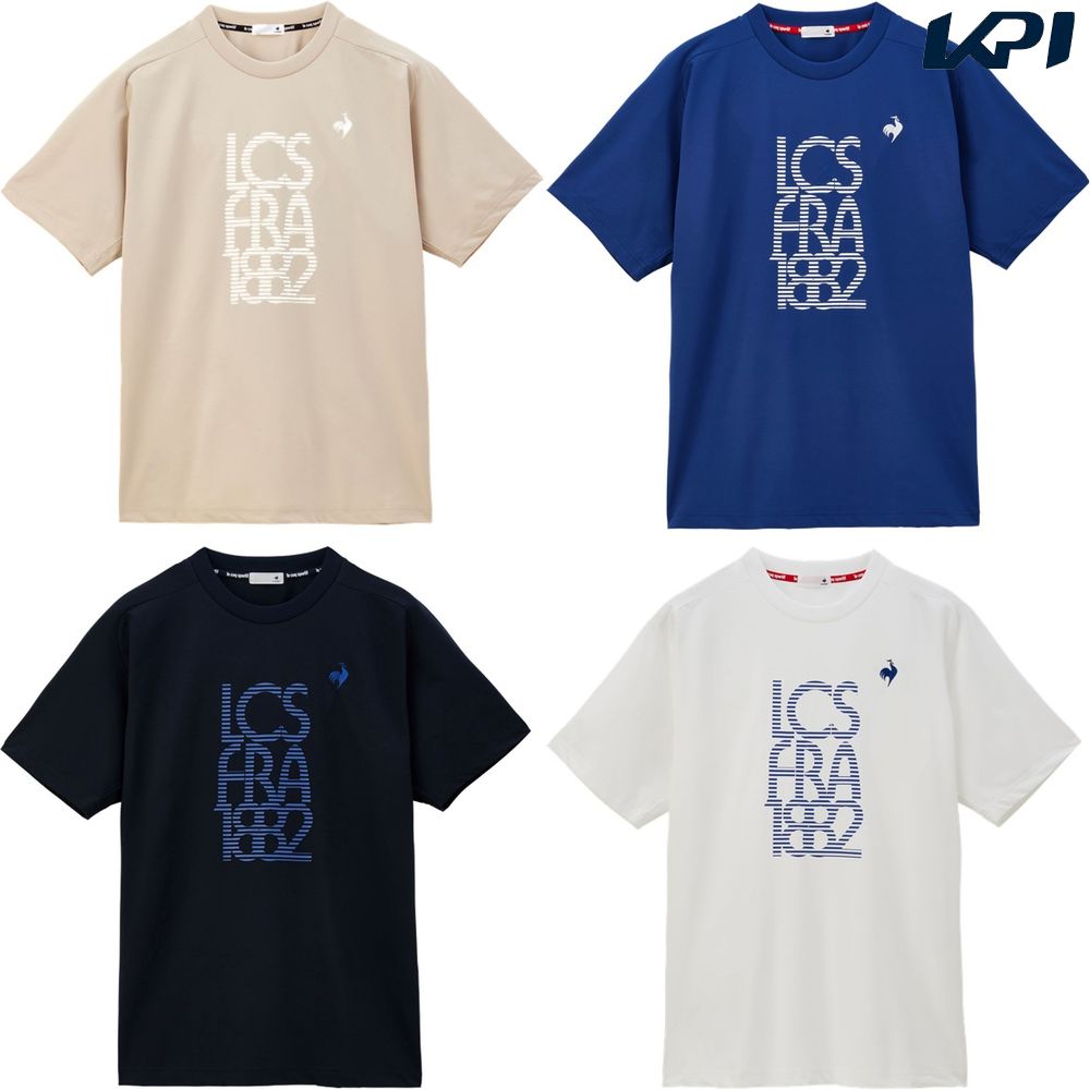 ルコック le coq sportif マルチSPウェア メンズ   ヘランカサンスクリーン ショートスリーブシャツ Aile forme  QMMXJA01 2024SS