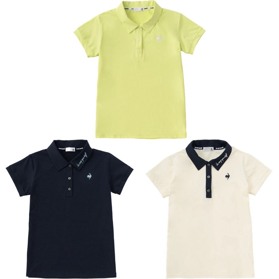ルコック le coq sportif フィットネスウェア レディース ヘランカSUNSCREENシャツポロ QMWVJA41 2023SS