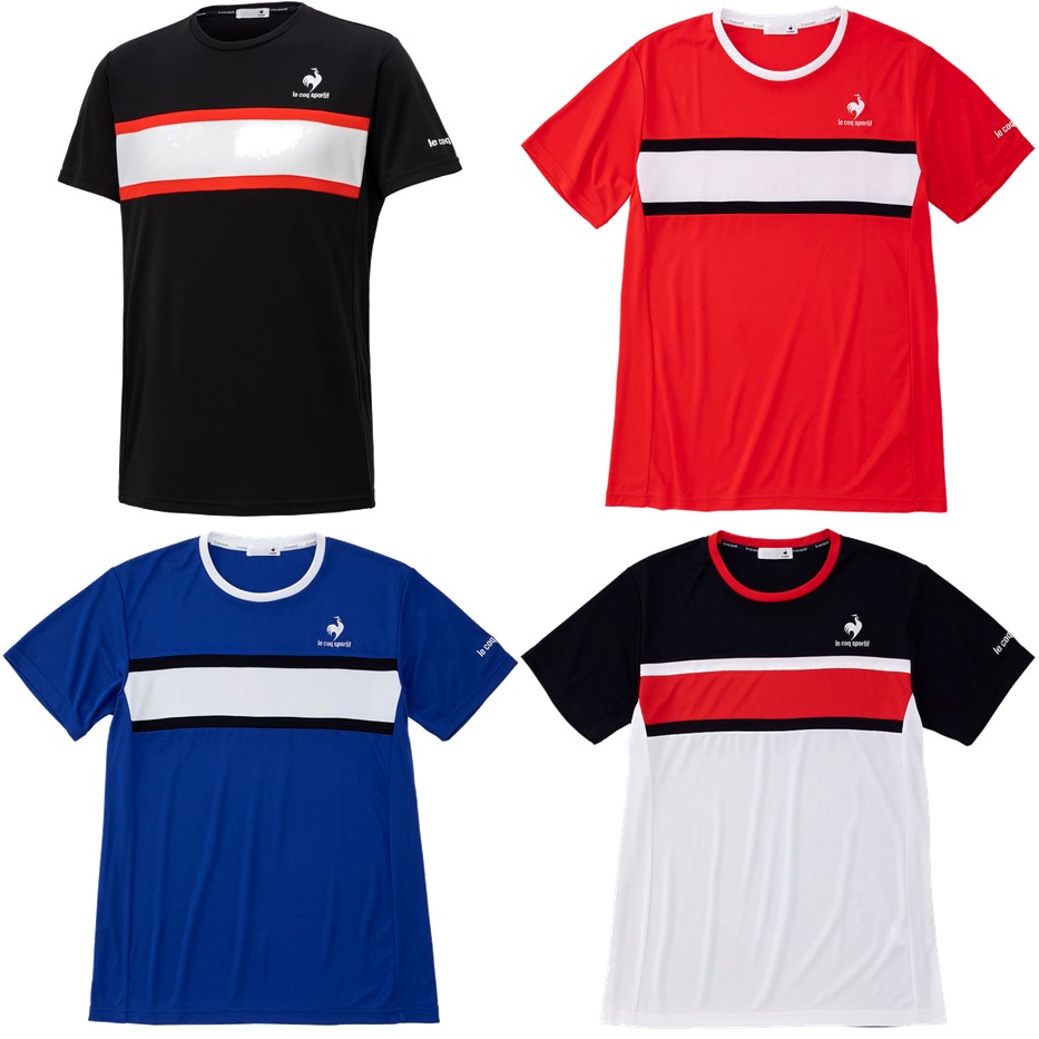 ルコック le coq sportif テニスウェア メンズ TEAM GAME SHIRT QTMTJA90 2020SS