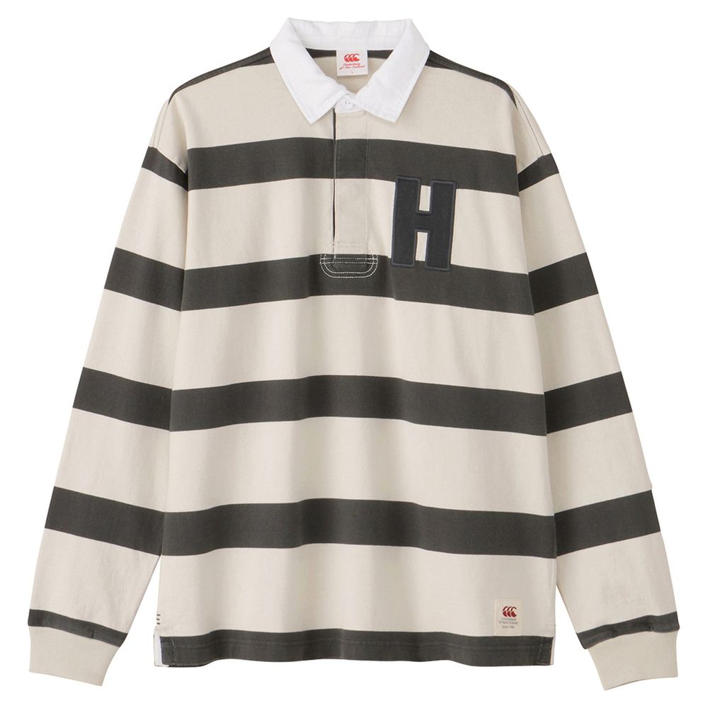 カンタベリー　ラグビーシャツ カンタベリー CANTERBURY ラグビーウェア ユニセックス L/S RUGGER