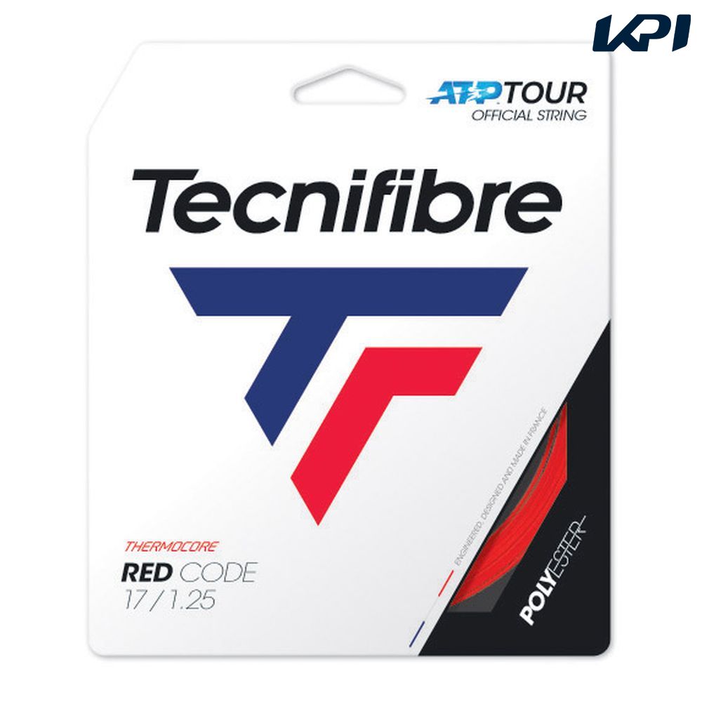 �w�����o�ׁx�e�N�j�t�@�C�o�[ Tecnifibre �e�j�X�K�b�g�E�X�g�����O  REDCODE  ���b�h�R�[�h  1.25mm TFG416  TFSG404
