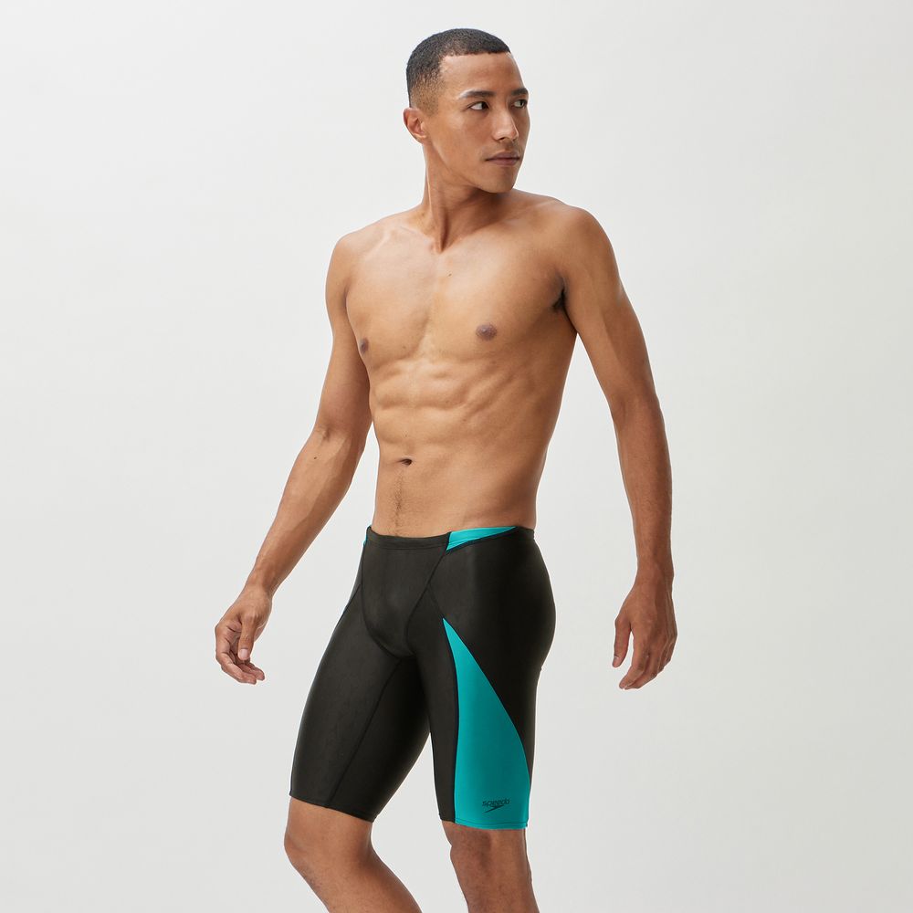 Speedo(スピード)　競泳水着　メンズ　サイズM　黒青　エスドレイクジャマー speedo スピード メンズ 水泳 WA承認 競泳水着 FLEX Σχ Jammer