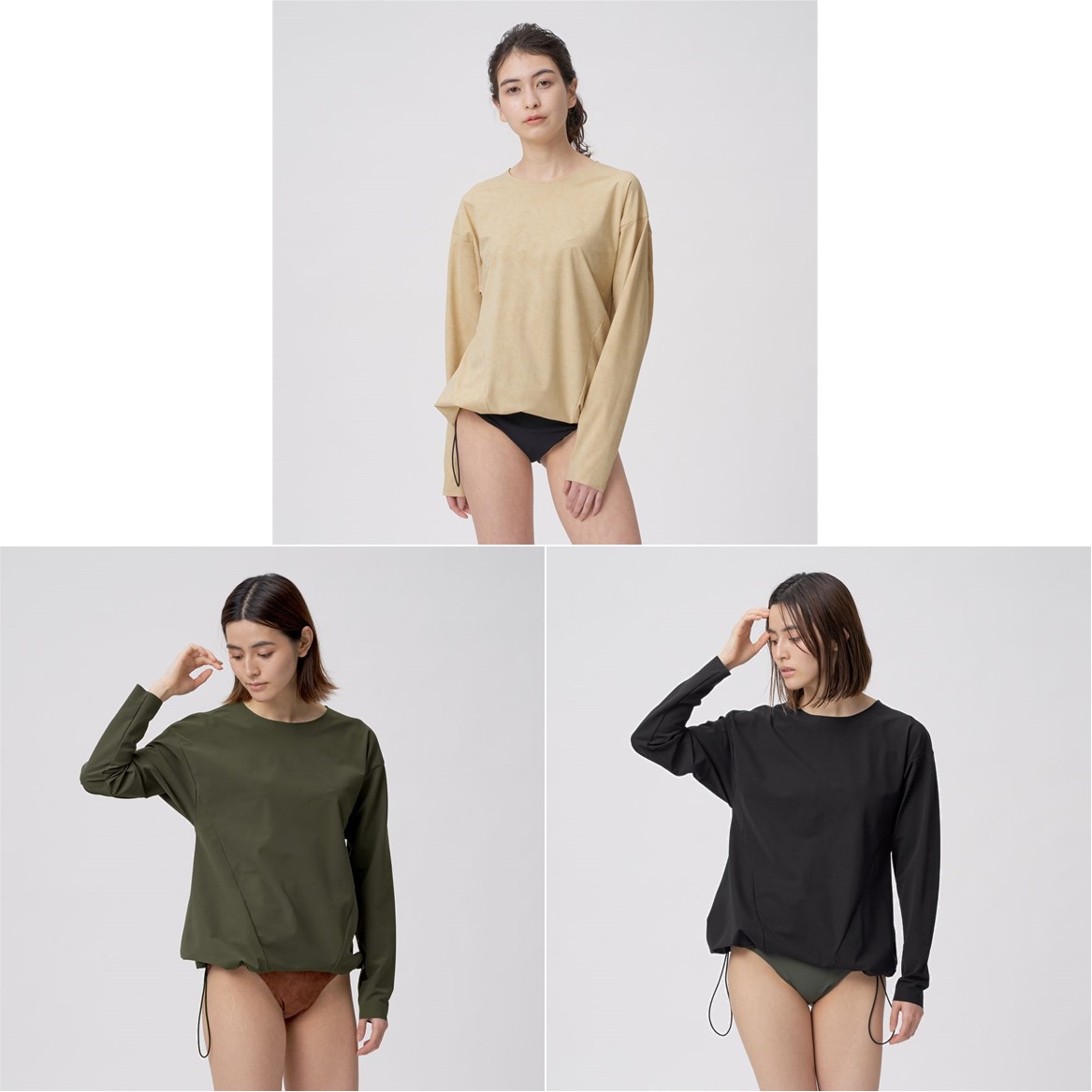 スピード Speedo 水泳水着 レディース REFINED L/S UV TOP SFW72166