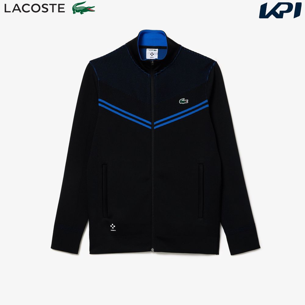 ラコステ LACOSTE テニスウェア メンズ 『ダニール・メドベージェフ』メッシュ切り替えトラックジャケット SH1090 99 L5I 2023FW 『即日出荷』 :SH1090 99 L5I:KPI24