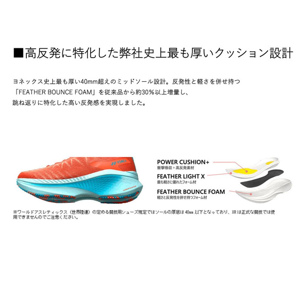 ヨネックス YONEX ランニングシューズ メンズ   カーボンクルーズＸＲメン SHRXR1M-691_11
