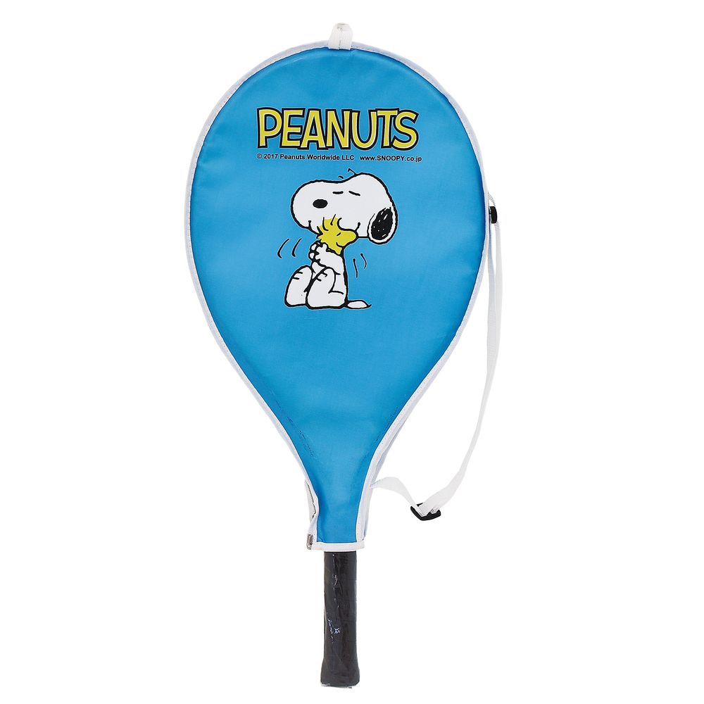 SNOOPY ジュニアテニスラケット 2本セット ガット張り上げ済み」スヌーピー SNOOPY ジュニアテニスラケット JR用